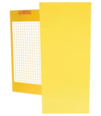 Vestil CYL-H-8 cylinder storage cabinets (usa sales) shown from an alternate angle