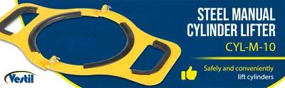 Vestil CYL-M-10 manual cylinder lifter feature highlights
