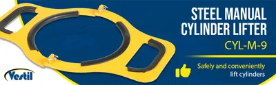 Vestil CYL-M-9 manual cylinder lifter feature highlights