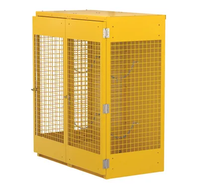 Vestil CYL-V-1020-KD cylinder storage cabinets (usa sales) shown from an alternate angle
