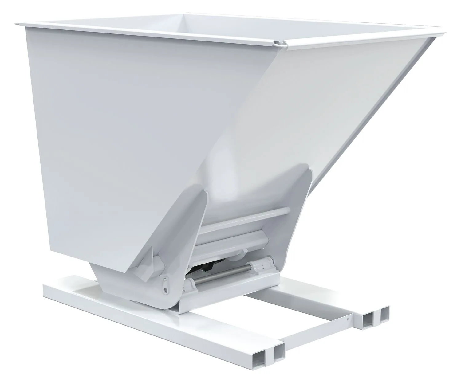 Vestil D-150-HD-HYD-WT hydraulic dumping hopper