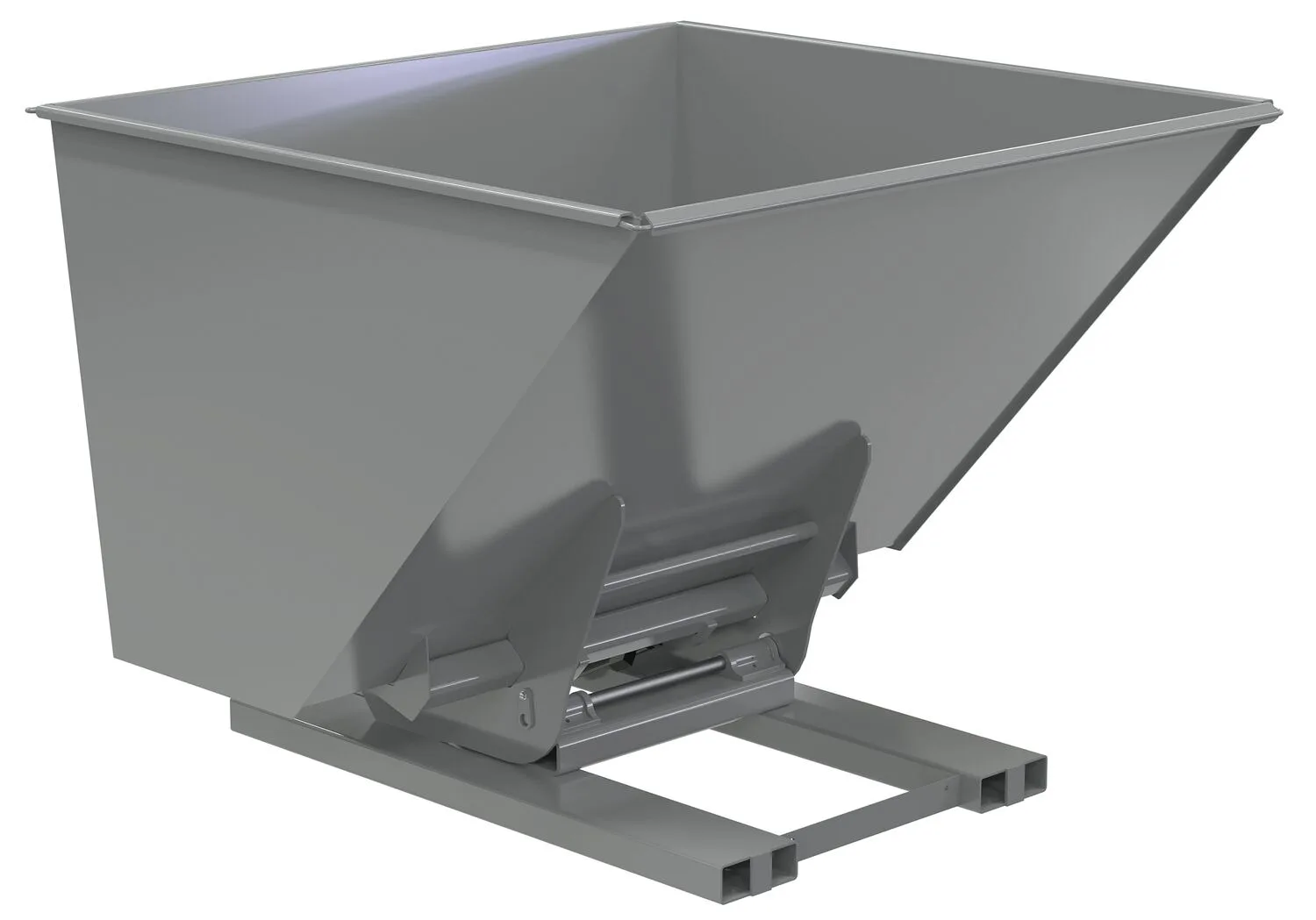 Vestil D-250-HD-HYD-GYSG hydraulic dumping hopper