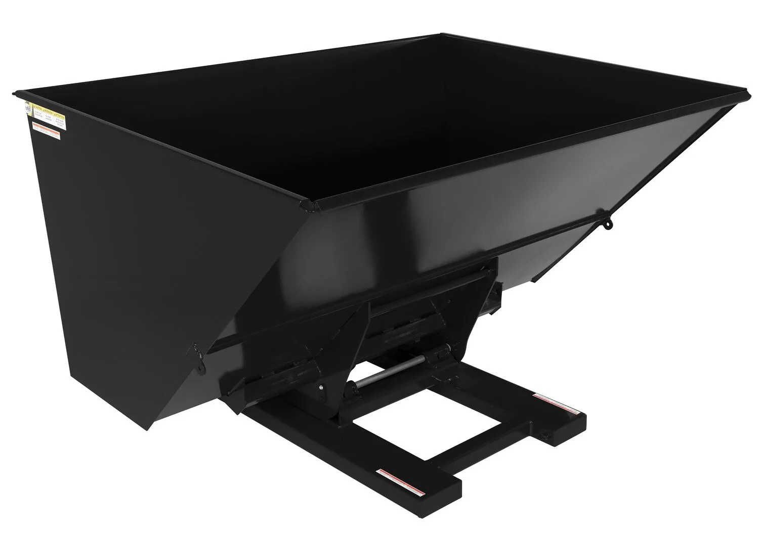 Vestil D-300-HD-HYD-BK hydraulic dumping hopper