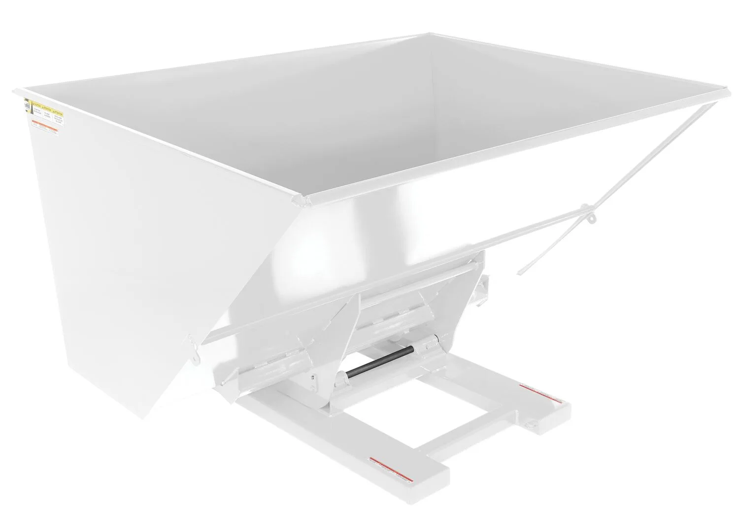 Vestil D-300-HD-HYD-WT hydraulic dumping hopper