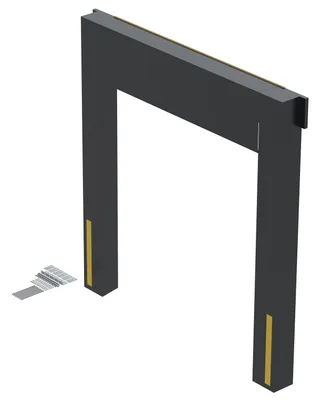 Vestil D-350-10 dock seal shown from an alternate angle