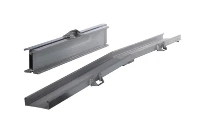 Vestil D-FAR-120 wheel chair ramp shown from an alternate angle