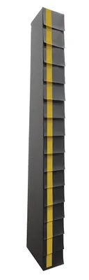 Vestil Factory Installed Full Height Pleats and Guide Strips For Dock Seal/Shelters