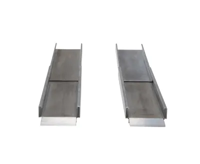 Vestil D-TR-72 wheel chair ramp shown from an alternate angle