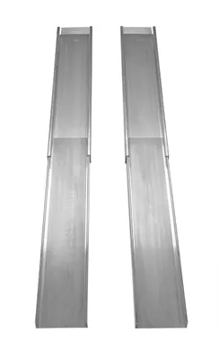 Vestil D-TR-88 wheel chair ramp shown from an alternate angle