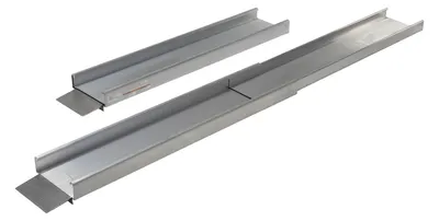 Vestil D-TR-88 wheel chair ramp shown from an alternate angle