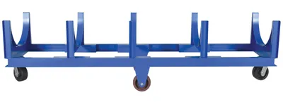 Vestil DCC-28120-10 heavy-duty cradle cart shown from an alternate angle