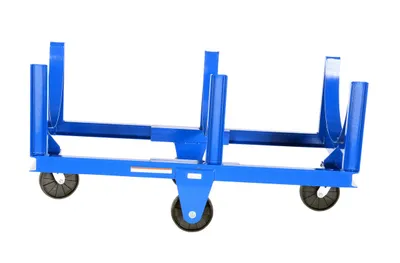 Vestil DCC-2860-4 heavy-duty cradle cart shown from an alternate angle