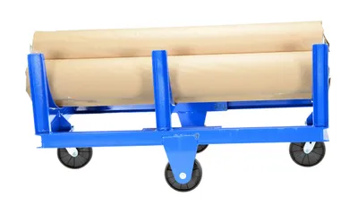 Vestil DCC-2860-4 heavy-duty cradle cart shown from an alternate angle