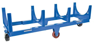 Vestil Steel Heavy Duty Cradle 99-1/16 In. x 31-1/2 In. x 32-3/8 In. 10000 Lb. Capacity Blue