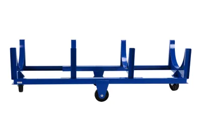Vestil DCC-2896-4 heavy-duty cradle cart shown from an alternate angle