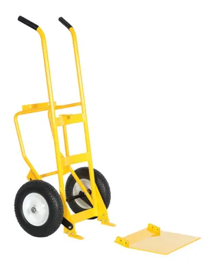 Vestil DCHT-1 multi-purpose drum & hand truck shown from an alternate angle
