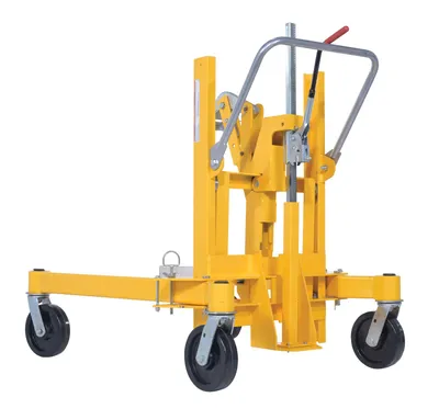 Vestil DCR-880-M economical drum transporter shown from an alternate angle