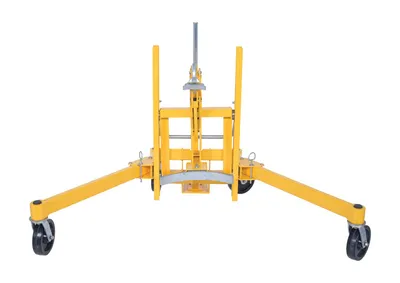 Vestil DCR-880-M economical drum transporter shown from an alternate angle