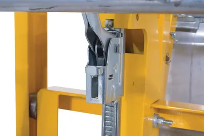 Vestil DCR-880-M economical drum transporter shown from an alternate angle
