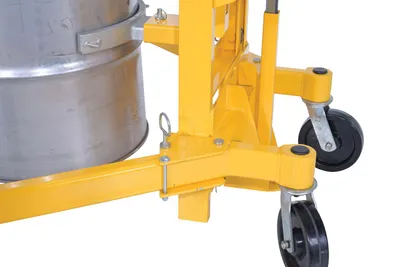 Vestil DCR-880-M economical drum transporter shown from an alternate angle