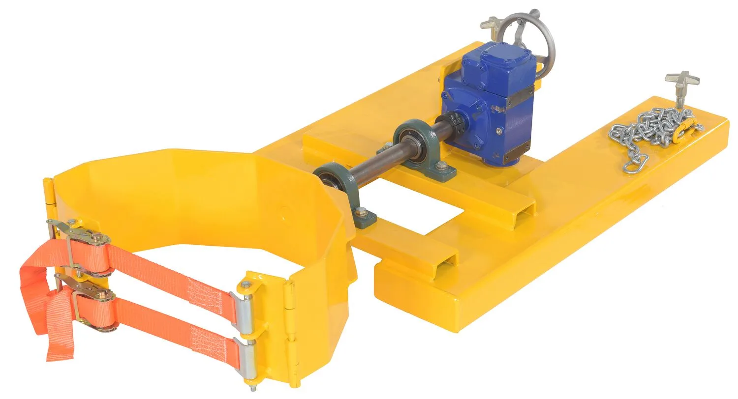 Vestil DCR-RAR-12 drum carrier right angle