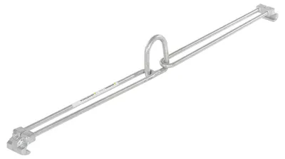 Vestil Iron Drum Sling 4 In. x 2-1/4 In. x 22-1/4 In. 1000 Lb. Capacity Silver