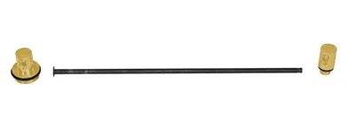 Vestil DDL-55-BRS double drum lock shown from an alternate angle