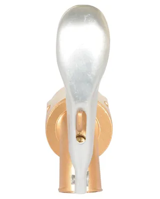 Vestil DFT-AL manual drum faucet shown from an alternate angle