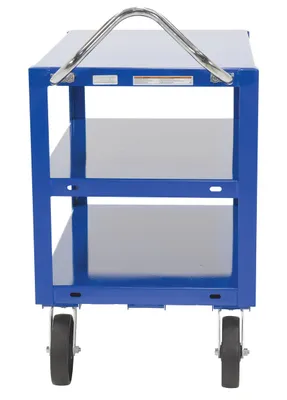 Vestil DH-PH4-2436-3 ergo-handle cart shown from an alternate angle