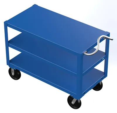 Vestil DH-PH4-2448-3 ergo-handle cart