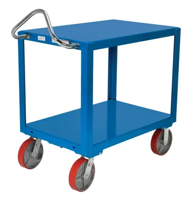 Vestil DH-PU2.4-2436 ergo-handle cart shown from an alternate angle