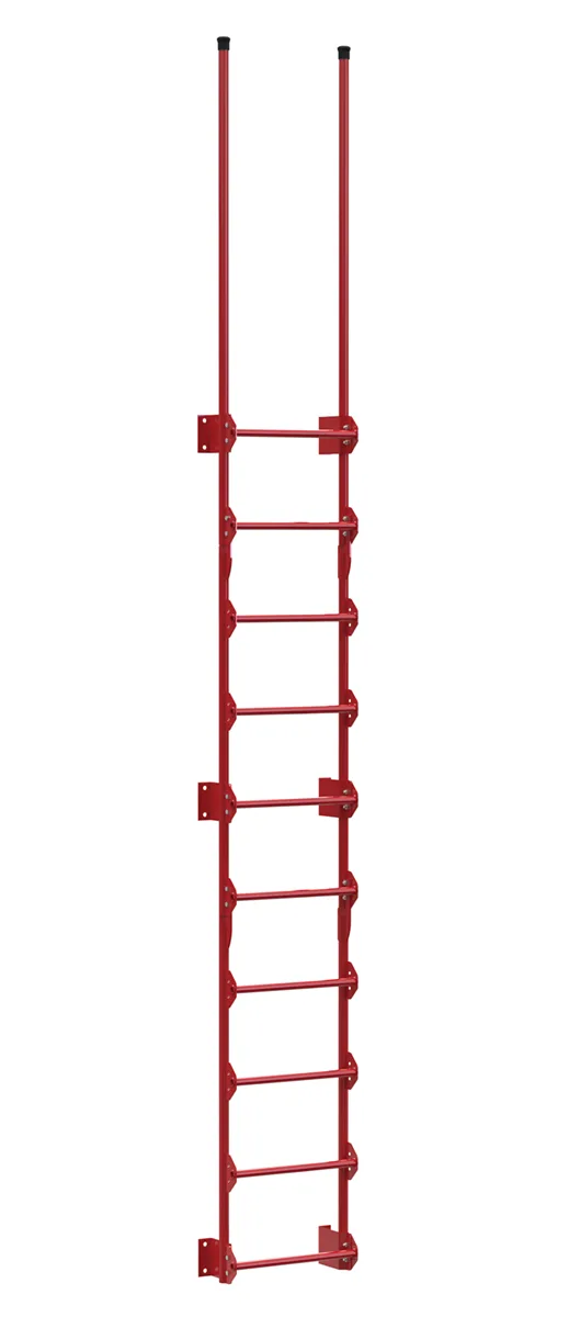 Vestil DKL-10-RD walk-thru style dock ladder