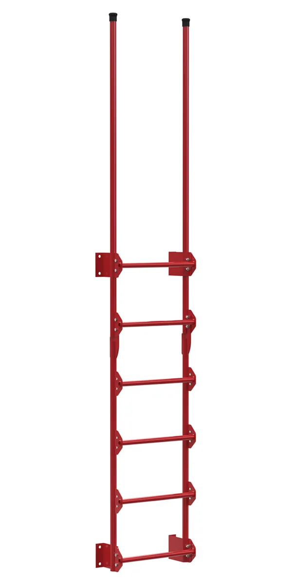 Vestil DKL-6-RD walk-thru style dock ladder