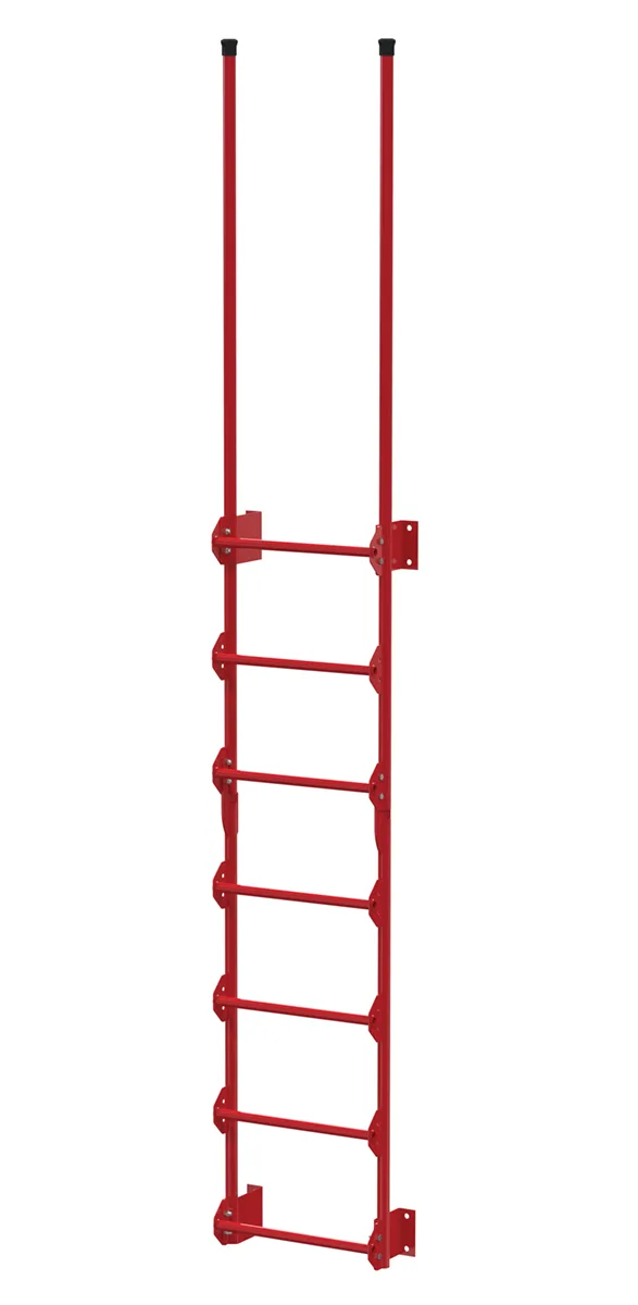 Vestil DKL-7-RD walk-thru style dock ladder