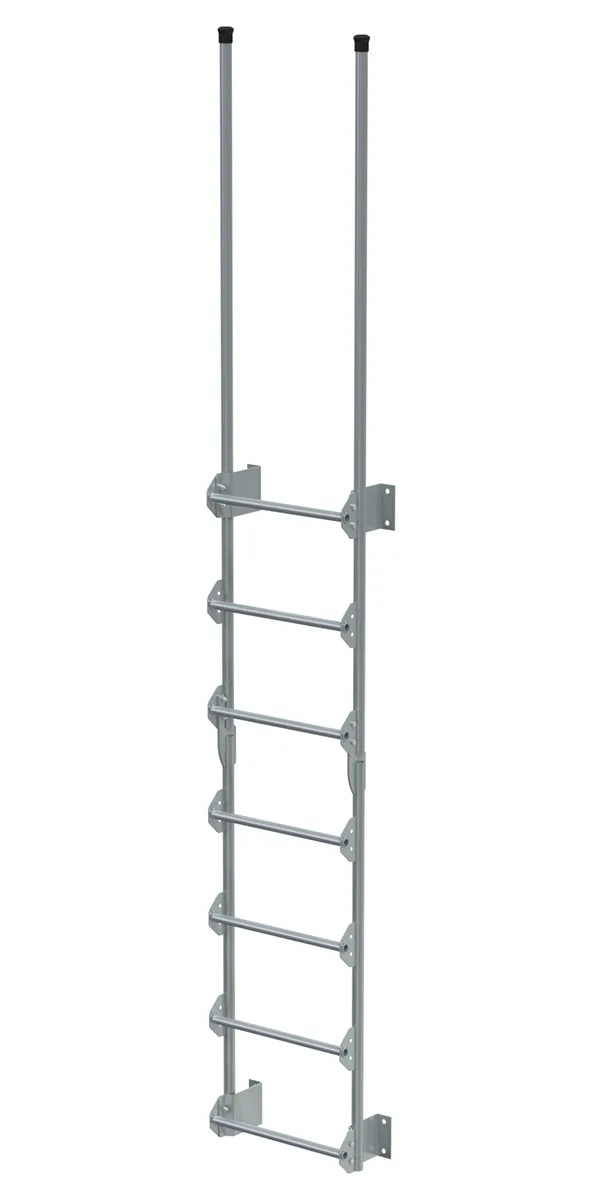 Vestil DKL-7-SL walk-thru style dock ladder