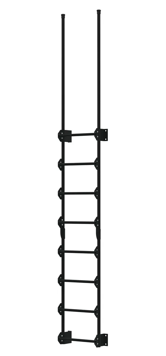 Vestil DKL-8-BK walk-thru style dock ladder