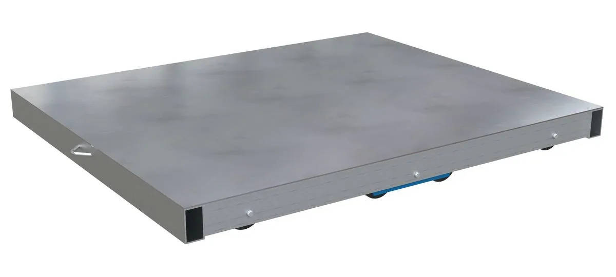 Vestil DOL-ST-3642-8T aluminum pallet dollie