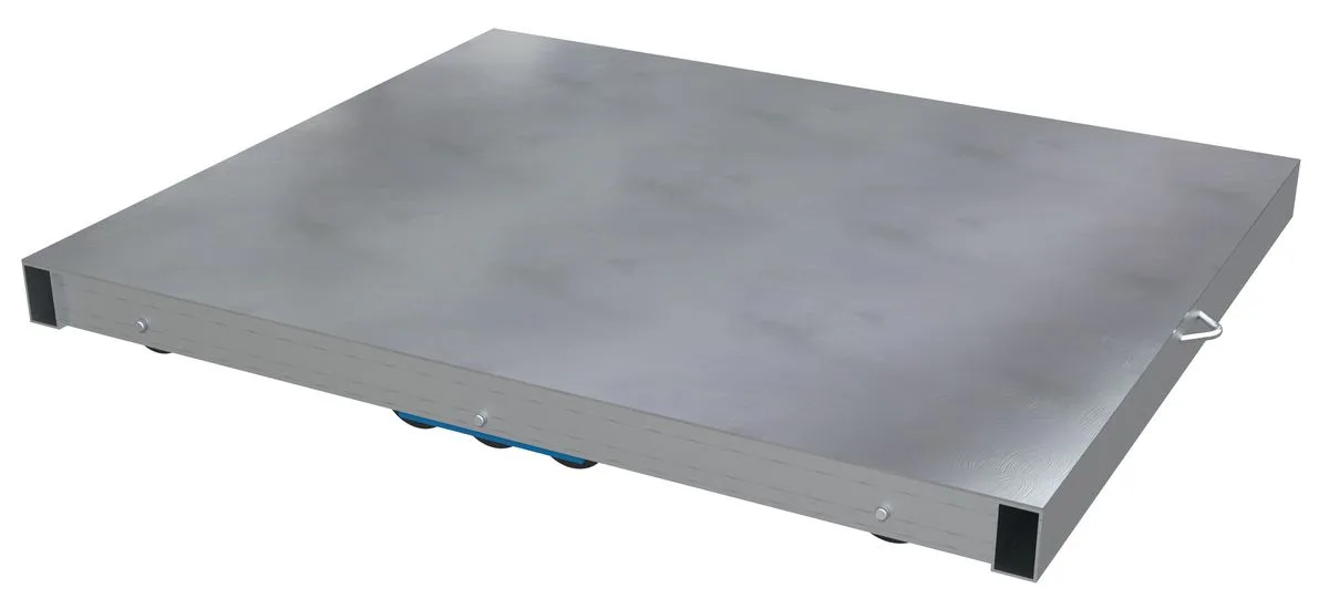 Vestil DOL-ST-3648-10T aluminum pallet dollie