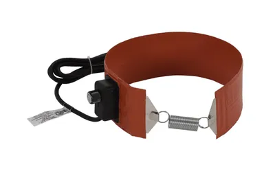 Vestil DRH-P-5 drum heater shown from an alternate angle