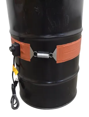 Vestil DRH-S-15 drum heater shown from an alternate angle