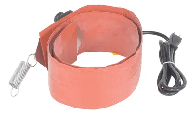 Vestil DRH-S-30 drum heater shown from an alternate angle
