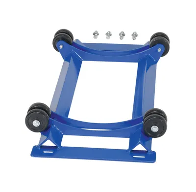Vestil DRK-PRDC-42-R horizontal drum storage rack shown from an alternate angle