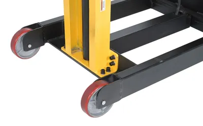 Vestil DRLT-CB-54-MDML counter balanced drum stacker shown from an alternate angle