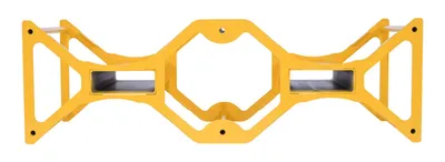 Vestil DRMR-3055-FP drum rack with fork pocket shown from an alternate angle