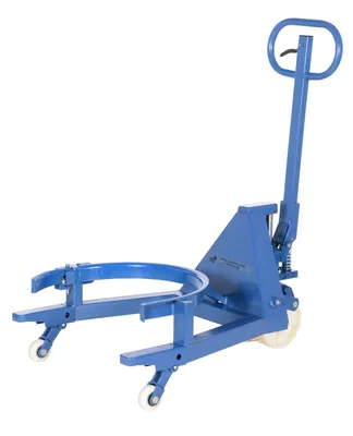Vestil DRUM-55S portable drum jack shown from an alternate angle