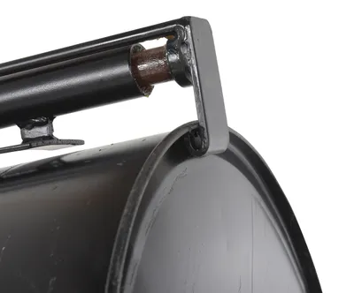 Vestil DRUM-LRT-DC portable drum lifter rotator transporter shown from an alternate angle