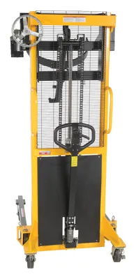 Vestil DRUM-LRT-II portable drum lifter rotator transporter shown from an alternate angle