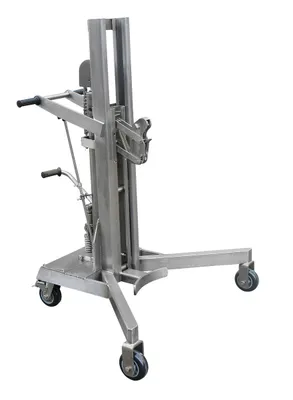 Vestil DRUM-LT-SS stainless steel drum lifter transporter
