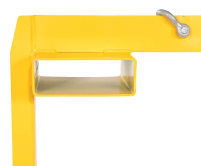 Vestil DRUM-LUG overhead drum lifter shown from an alternate angle