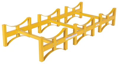 Vestil DRUM-RACK-3 stackable drum rack